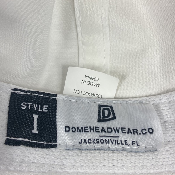 Mia’s Miracles Domeheadwear.co Style 1 White 100% Cotton Style Hat - Picture 9 of 12